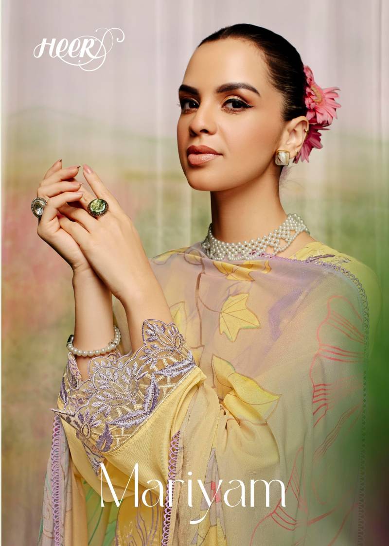 Kimora Heer Mariyam Maslin Designer Salwar Suits Collection