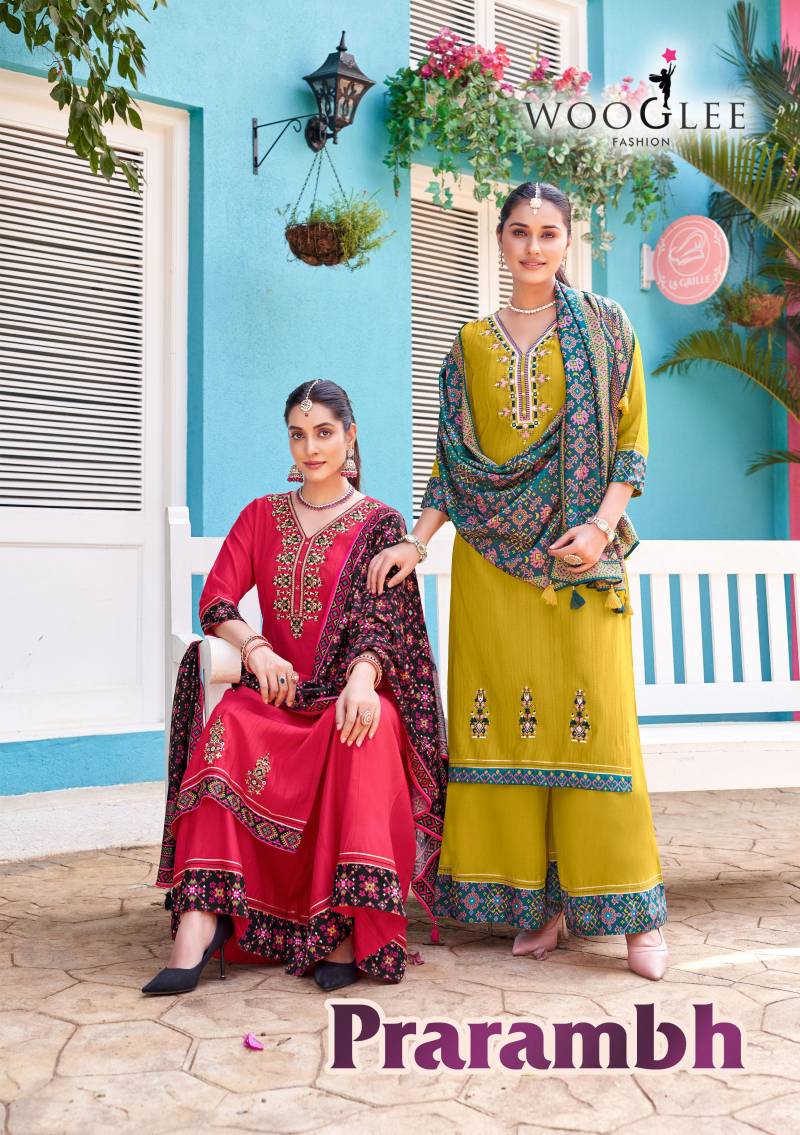 Wooglee Prarambh Modal Designer Kurti Bottom With Dupatta