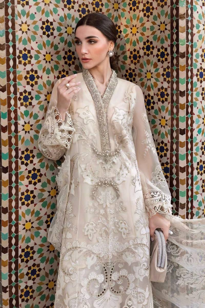 Deepsy Maria B Voyage Lawn 25 Pakistani Suit Chiffon Dupatta