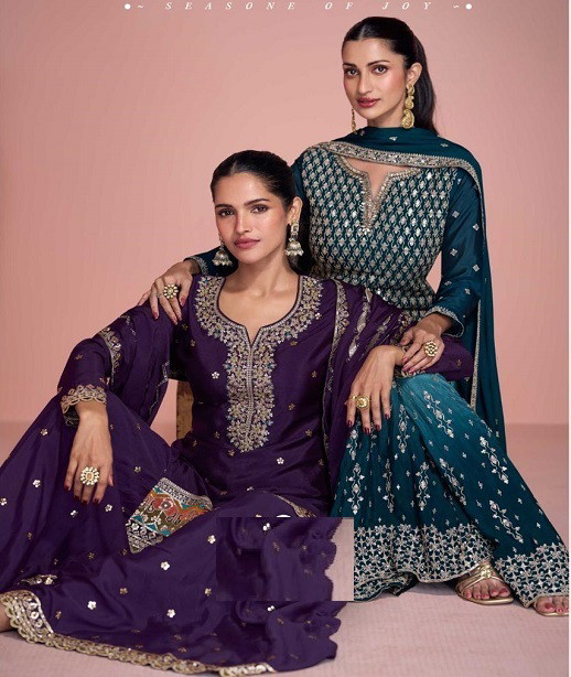 Zoha 5771 To 5773 Silk Designer Salwar Suits Collection