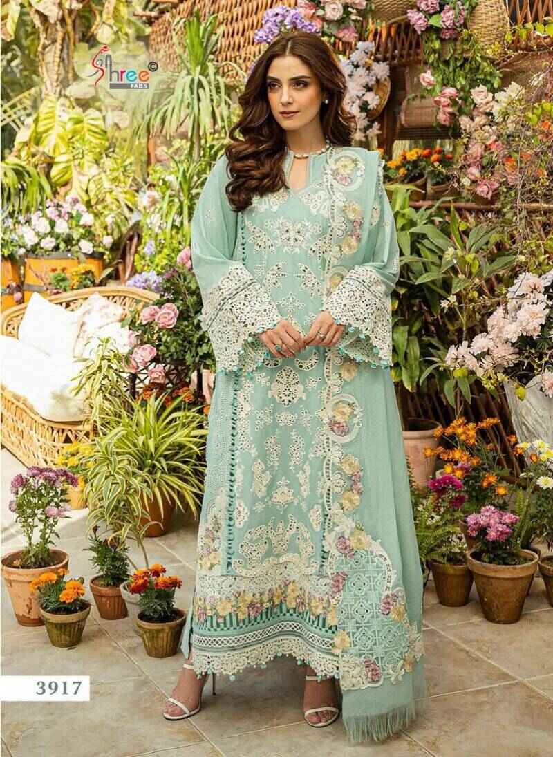 Shree Ombre Premium Cotton Embroidery Pakistani Suit Collection