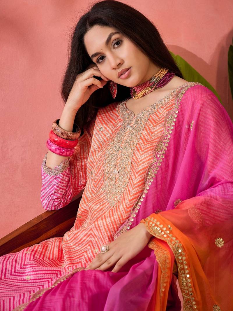 Color Set 8504 Stylish Kurti Bottom With Dupatta Collection