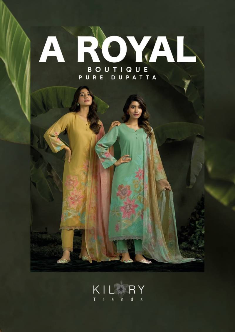 Kilory A Royal Boutique Printed Salwar Kameez Collection