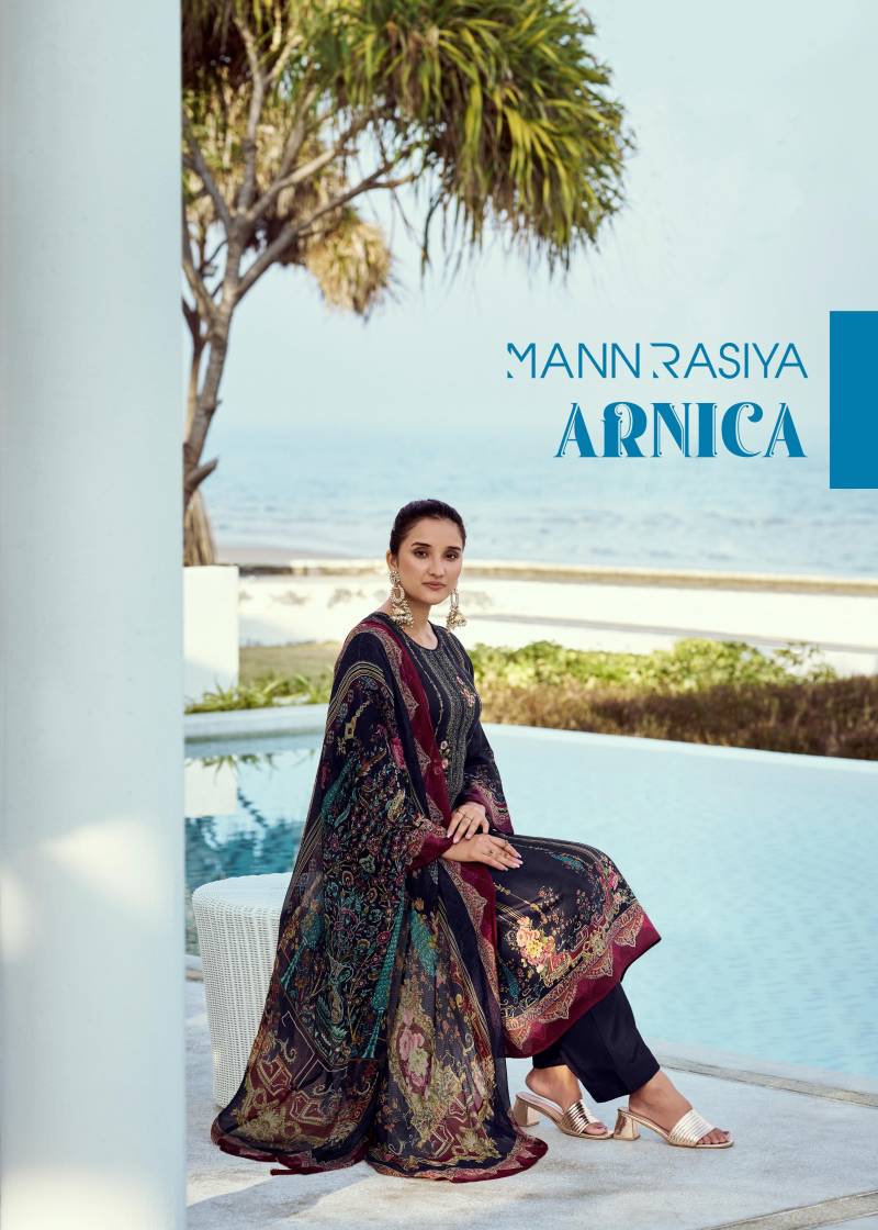Mannrasiya Arnica Jam Cotton Printed Salwar Suits Collection