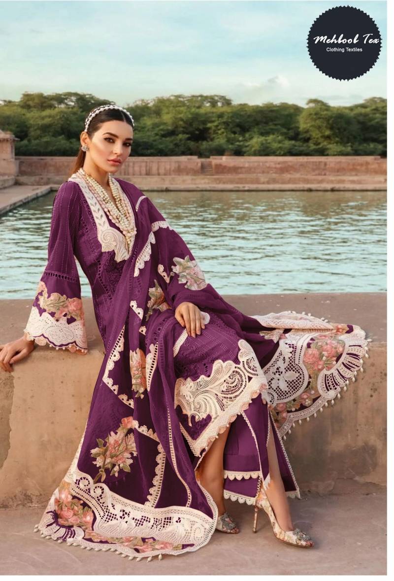 Mehboob Tex 1072 Designer Pakistani Salwar Suit Collection