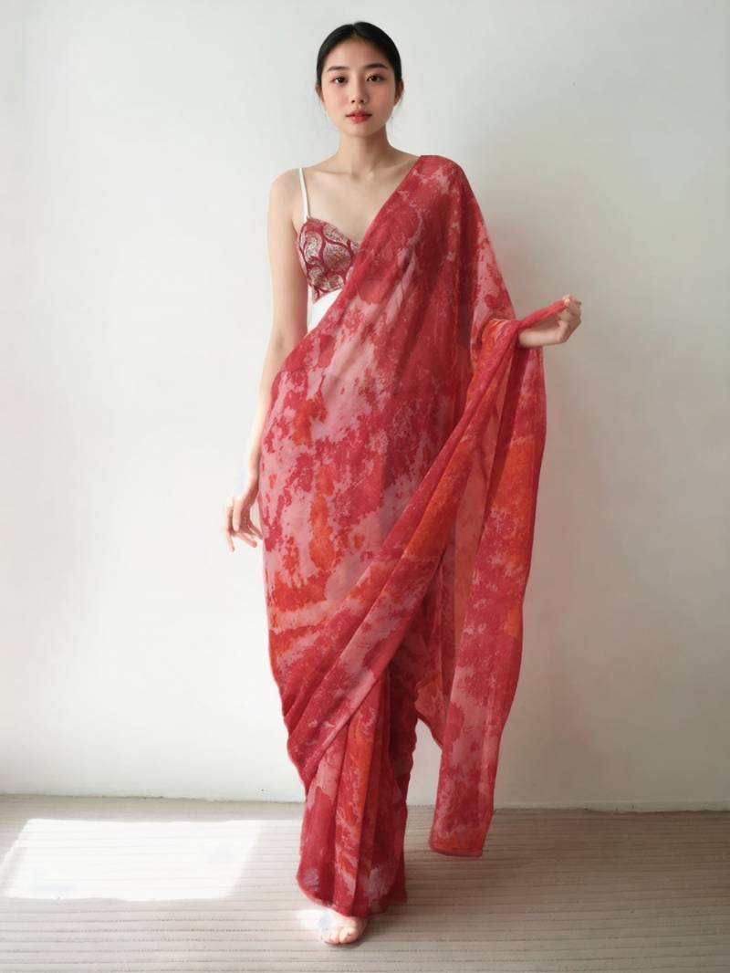 Jf 2422 24 Party Wear Ready To Wear Saree Collection