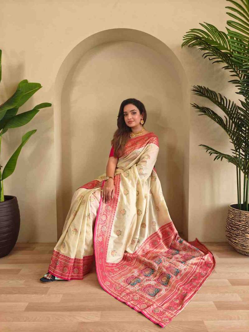 Kc 3087 Traditional Wear Banarasi Sareee Collection