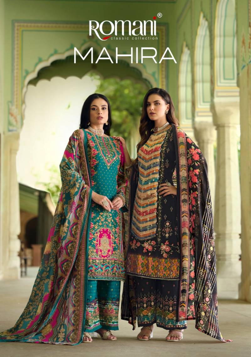 Romani Mahira Soft Cotton Printed Dress Material