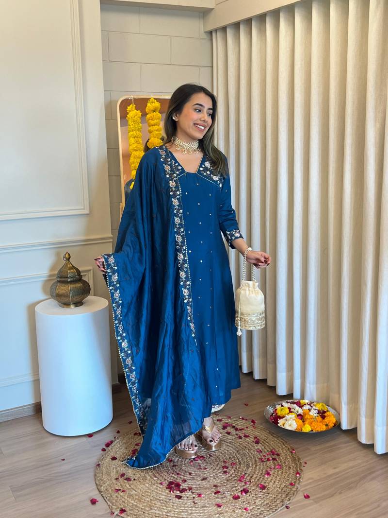 Afs Stylee India 1001 Roman Silk Readymade Dress Collection