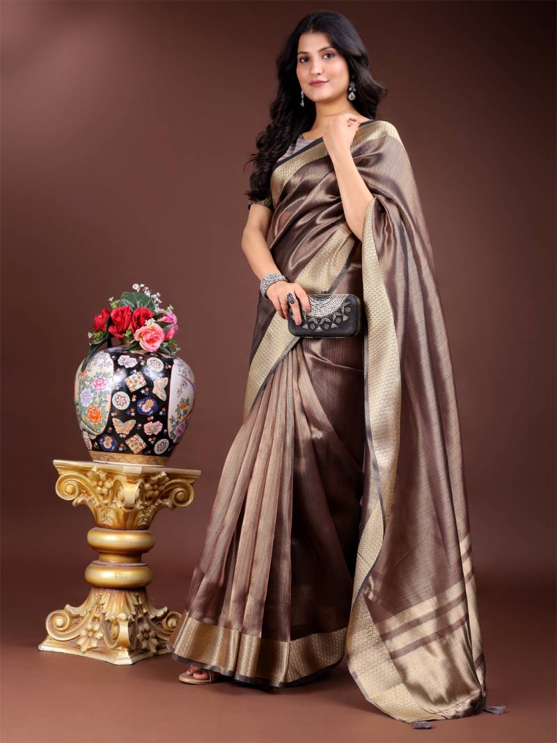 Ast Marrakech Traditional Organza Saree Collection