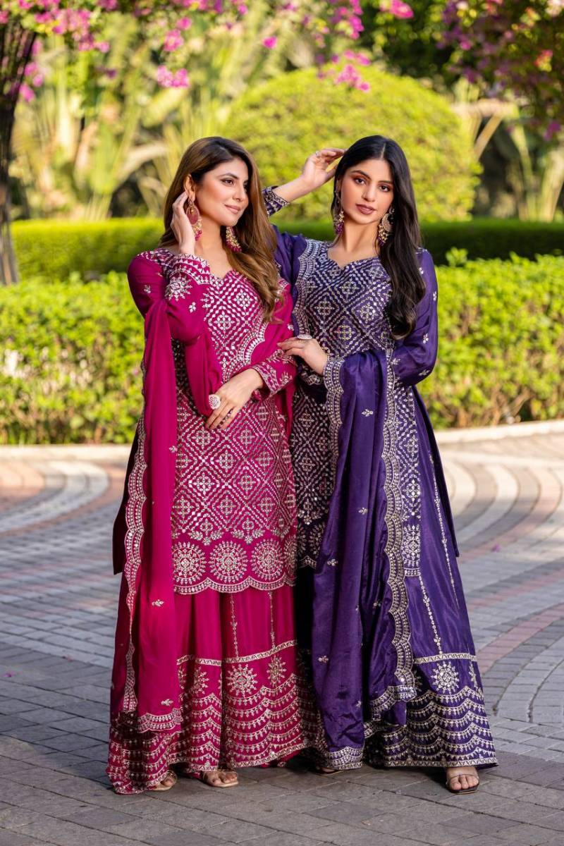 Luna Vol 40 Embroidered Salwar Suits Collection