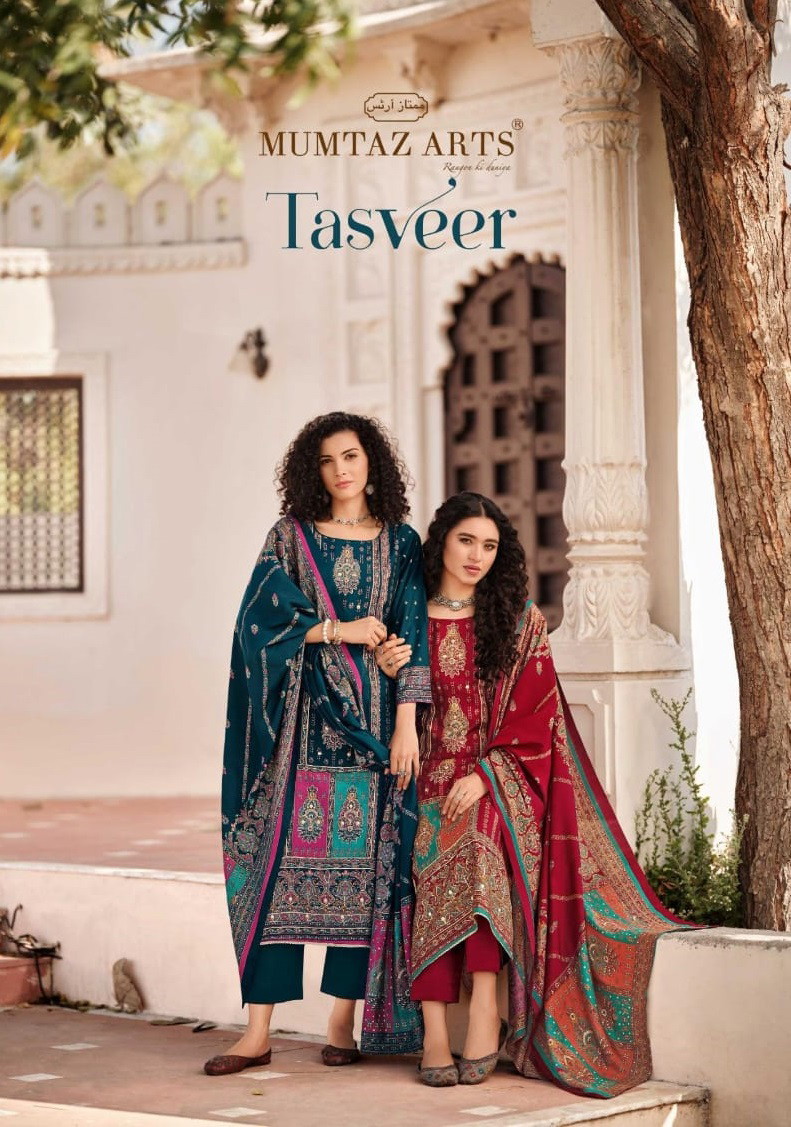 Mumtaz Tasveer Designer Printed Dress Material Collection