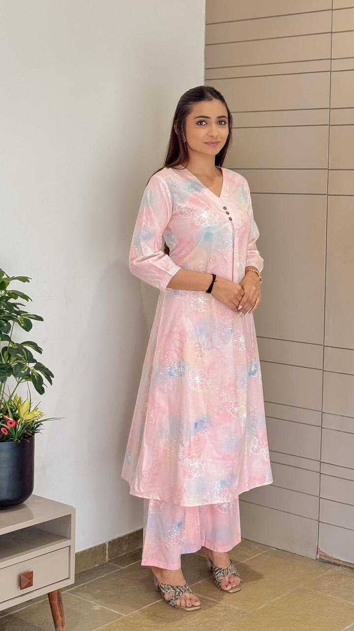Tanyaa P 232 Cotton Kurti With Bottom Collection