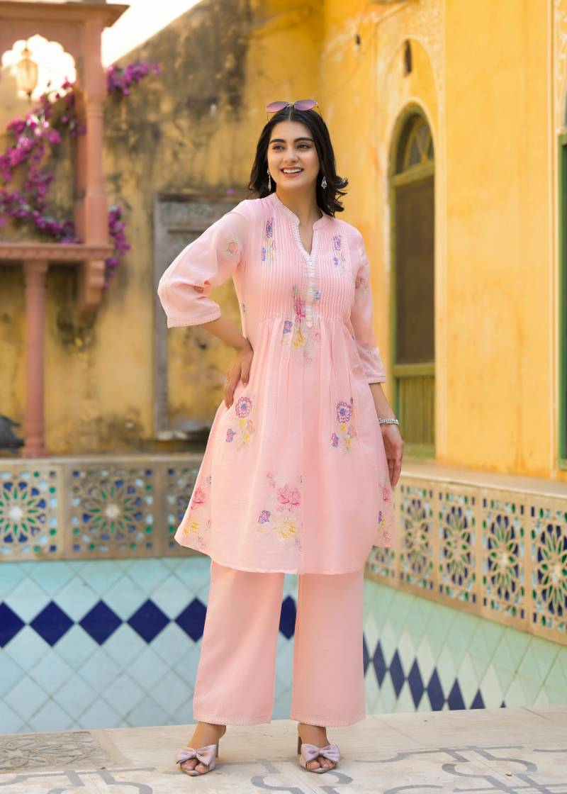 Tanyaa P 228 Mul Cotton Designer Kurti With Bottom Collection