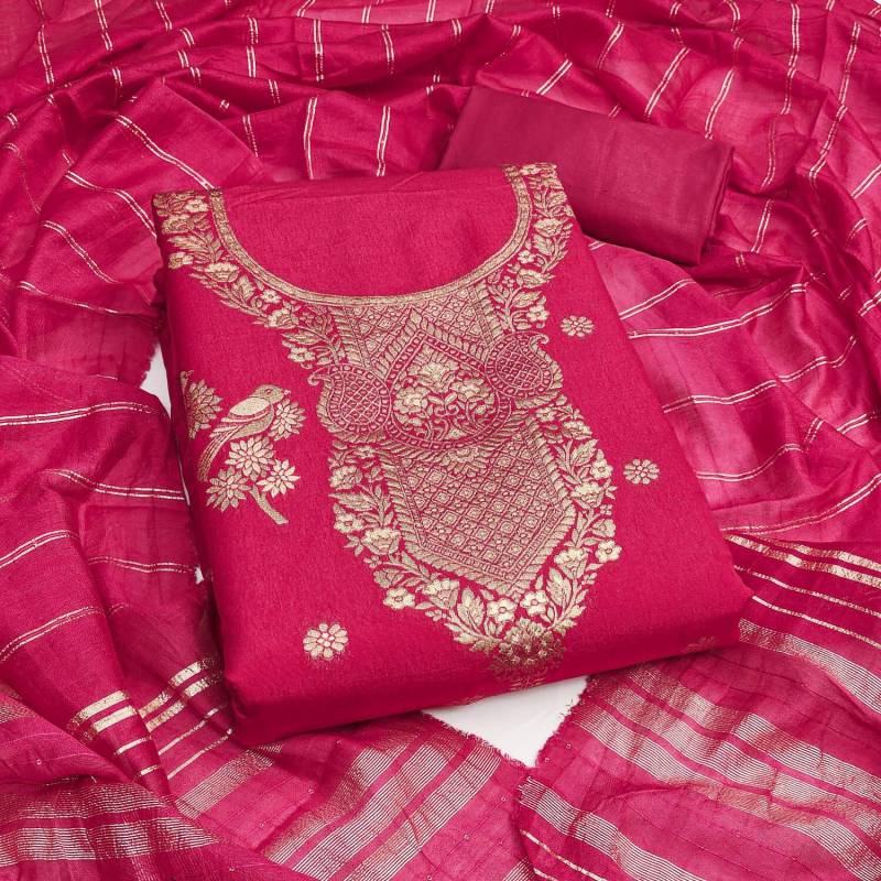 Ipl Suits 4 Stylish Jacquard Dress Material Collection