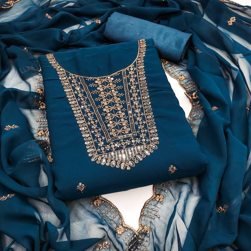 Madumita Suits 2 Embroidered Dress Material Collection