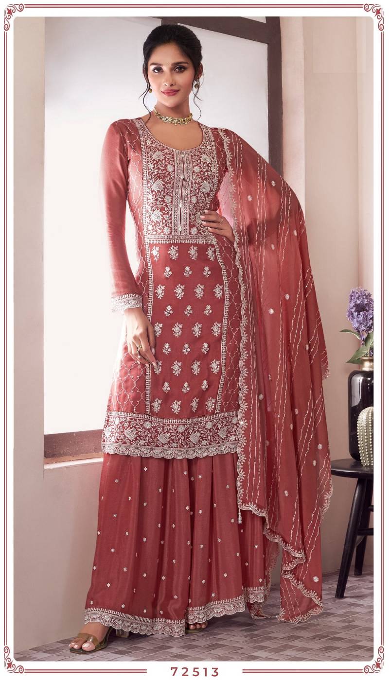 Syona 72511 To 72514 Embroidered Designer Salwar Suits Collection