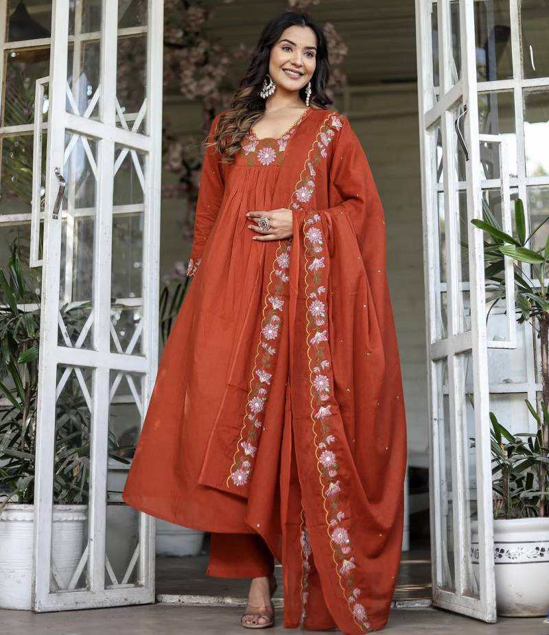 Laxmohini 1 Anarkali Kurti Bottom With Dupatta