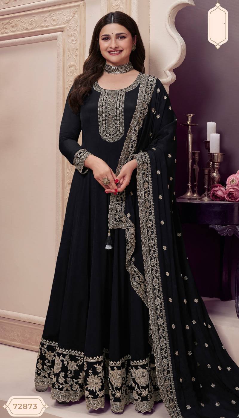 Blaze 72871 To 72875 Embroidered Anarkali Gown Collection