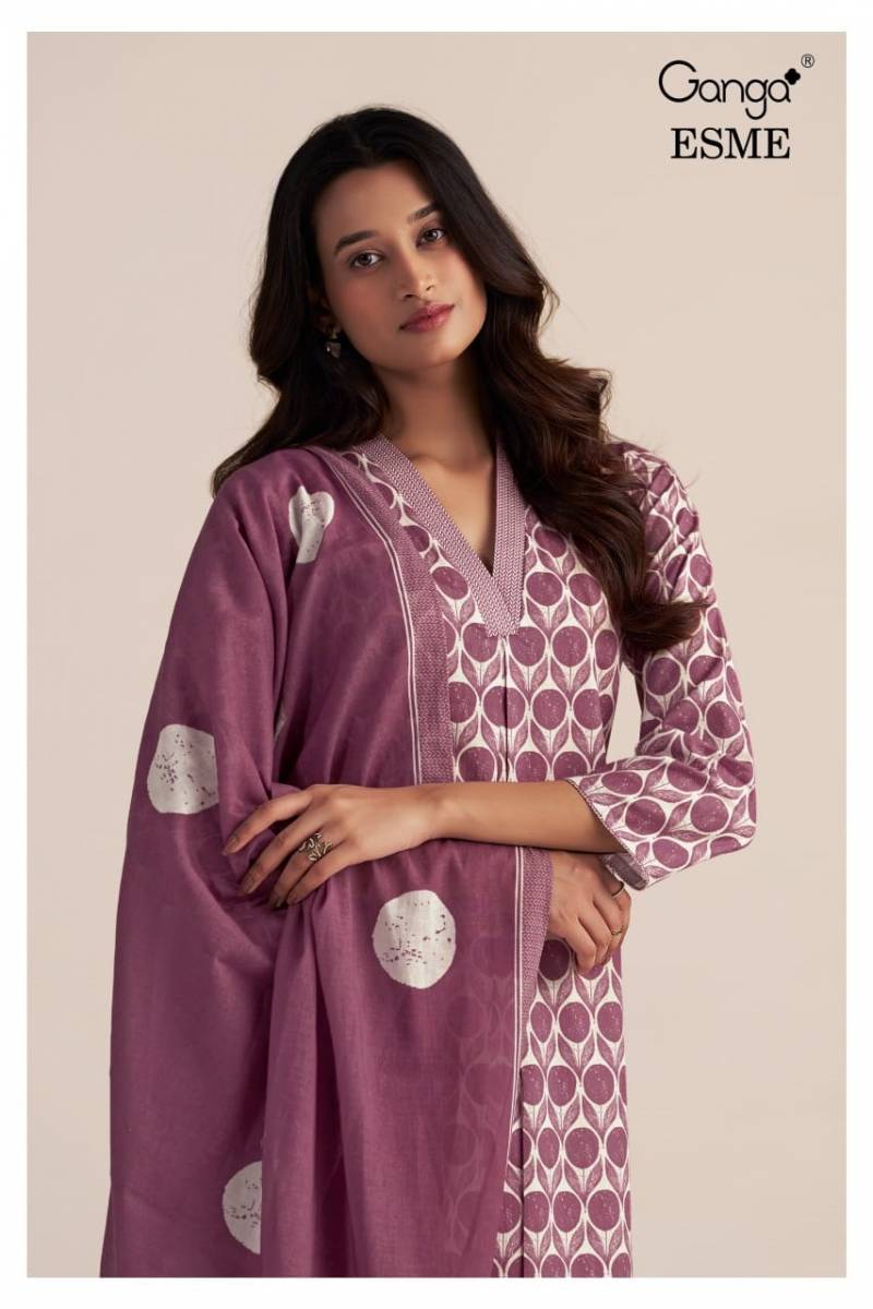 Ganga Esme Cotton Printed Salwar Suit Collection