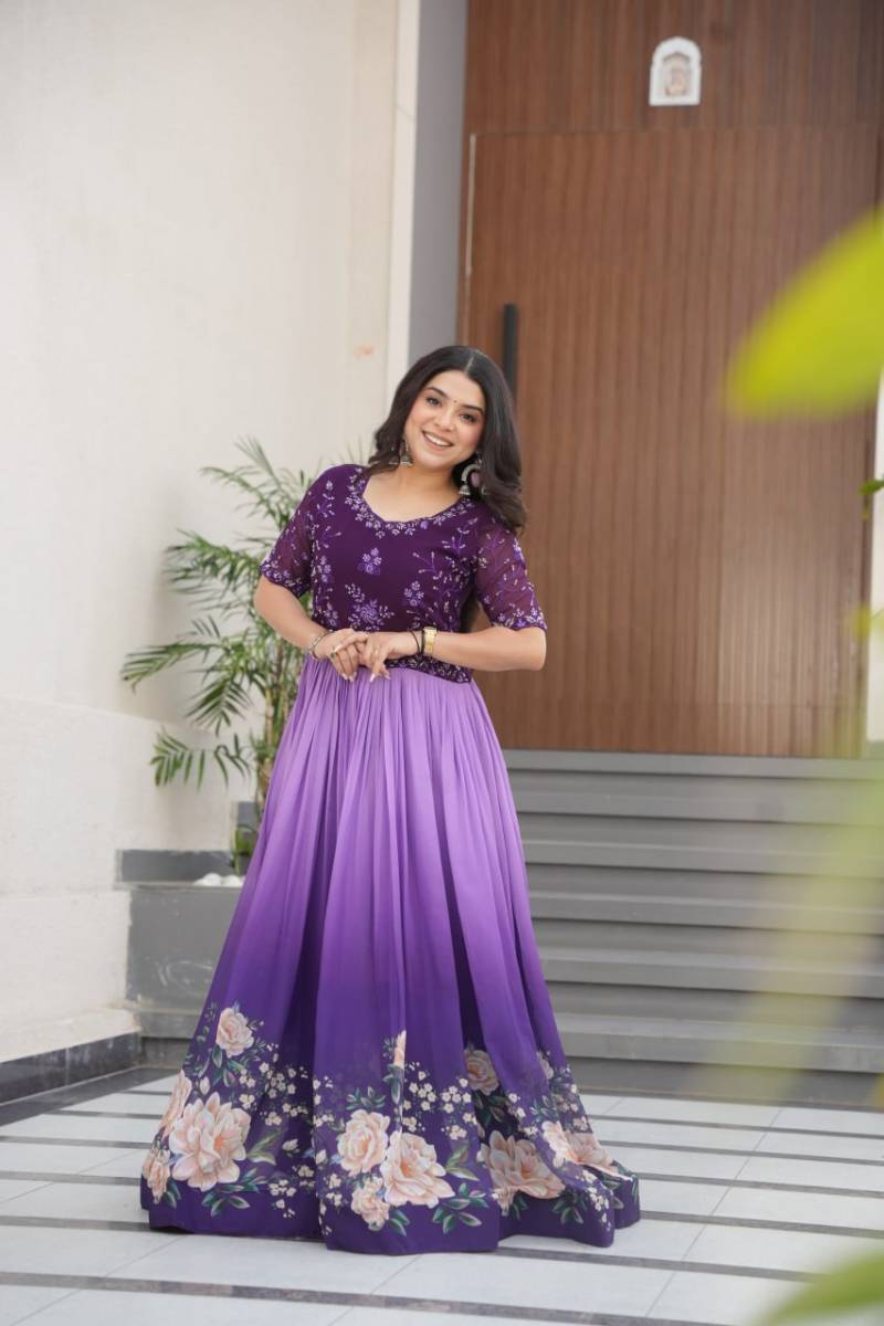 Luna Vol 46 Embroidered Stylish Gowns Collection