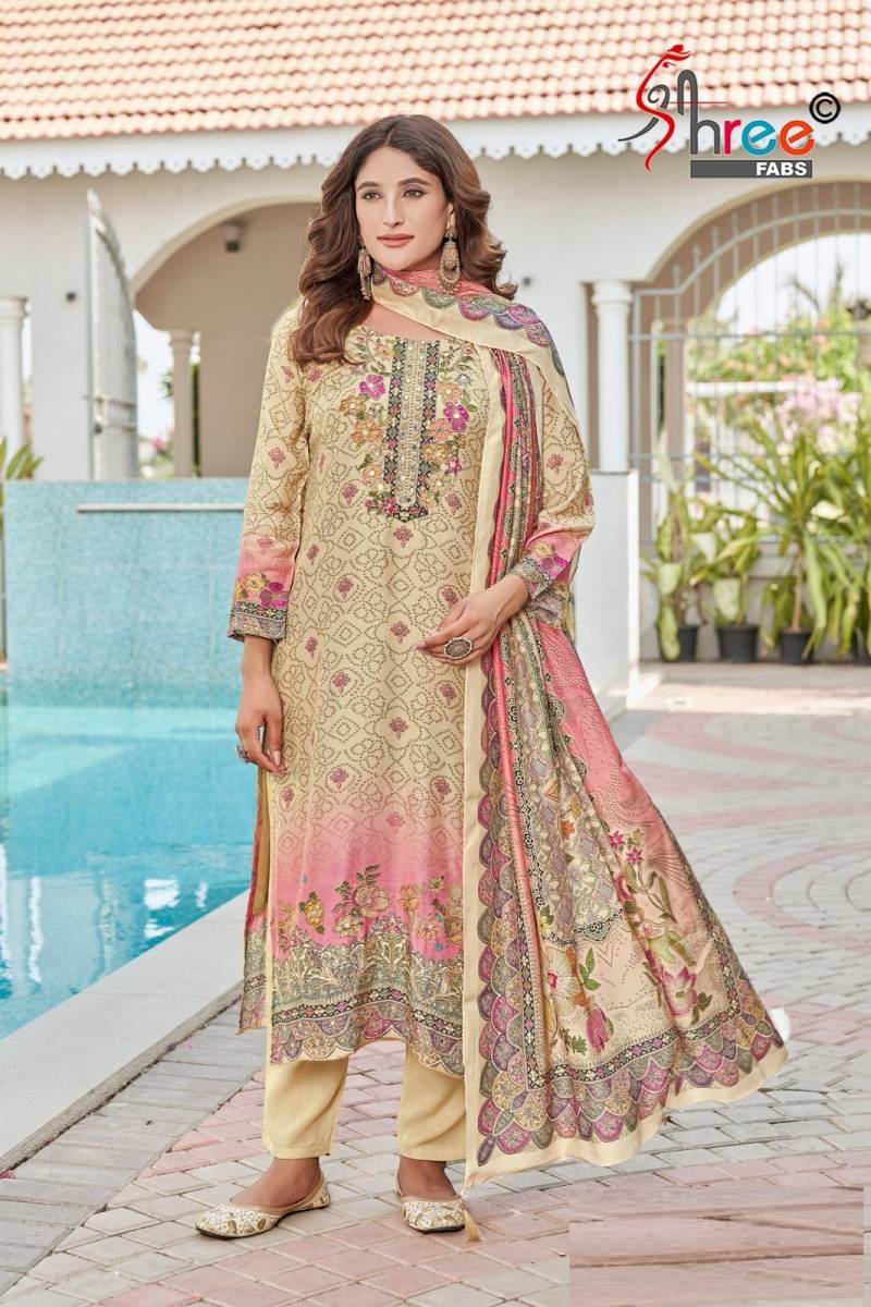 Shree Kt 230 Viscose Printed Salwar Suits Collection