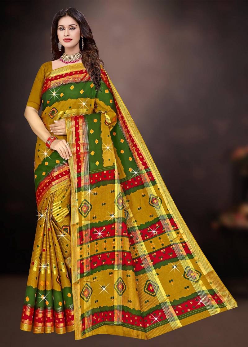 Prachi 1 Cotton Printed Saree Collection