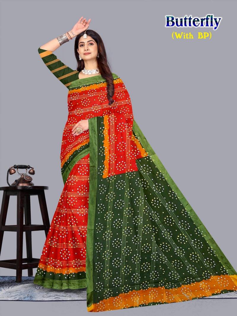 Butterfly Vol 1 Casual Wear Cotton Saree Collection