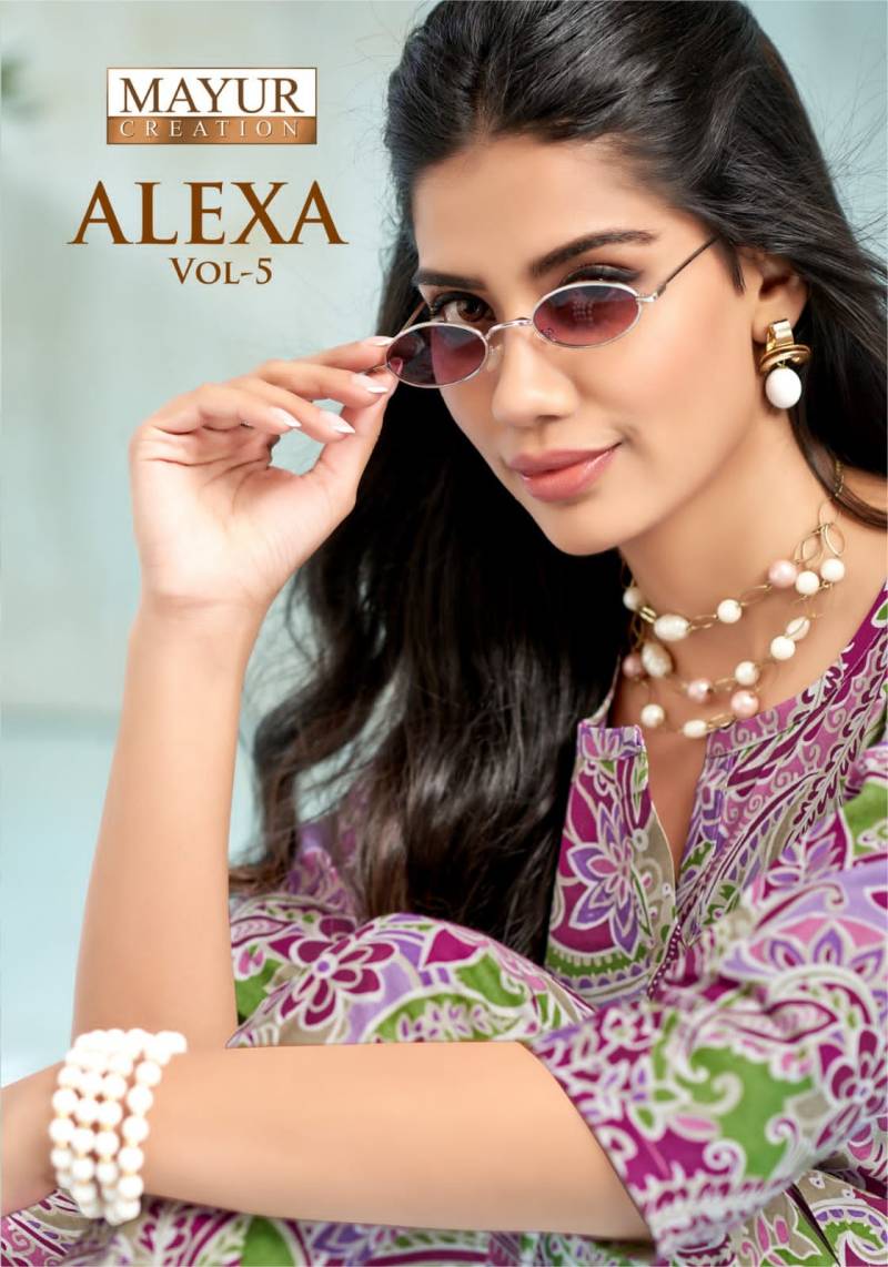 Mayur Alexa Vol 5 Casual Cotton Co Ord Set Collection