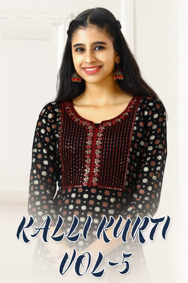 Kalli Kurti Vol 5 Printed Kurti Collection