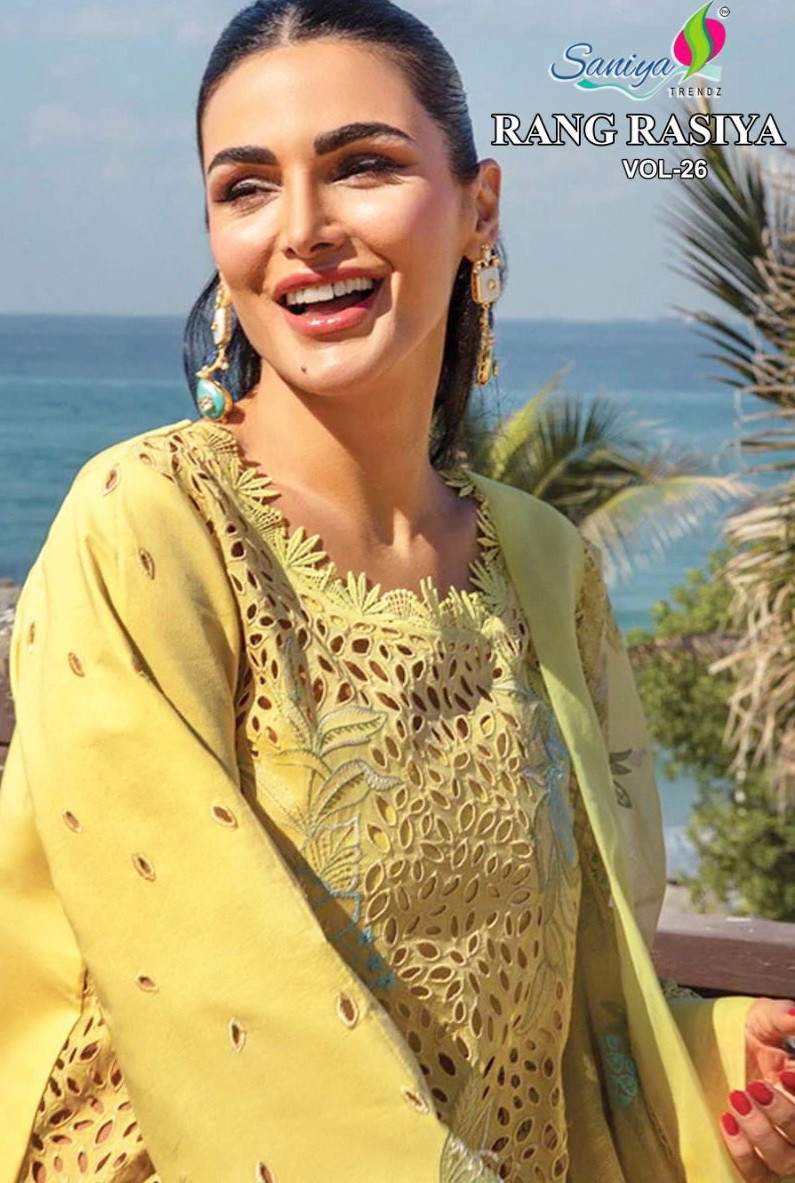 Saniya Rang Rasiya Vol 26 Pakistani Suit Collection