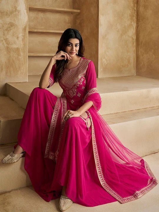 Navya Kurti 92 Embroidered Salwar Suits Collection