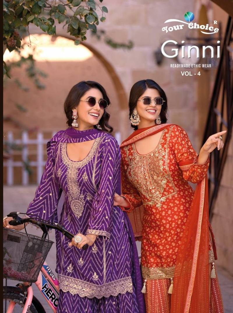 Your Choice Ginni Vol 4 Designer Salwar Kameez Collection