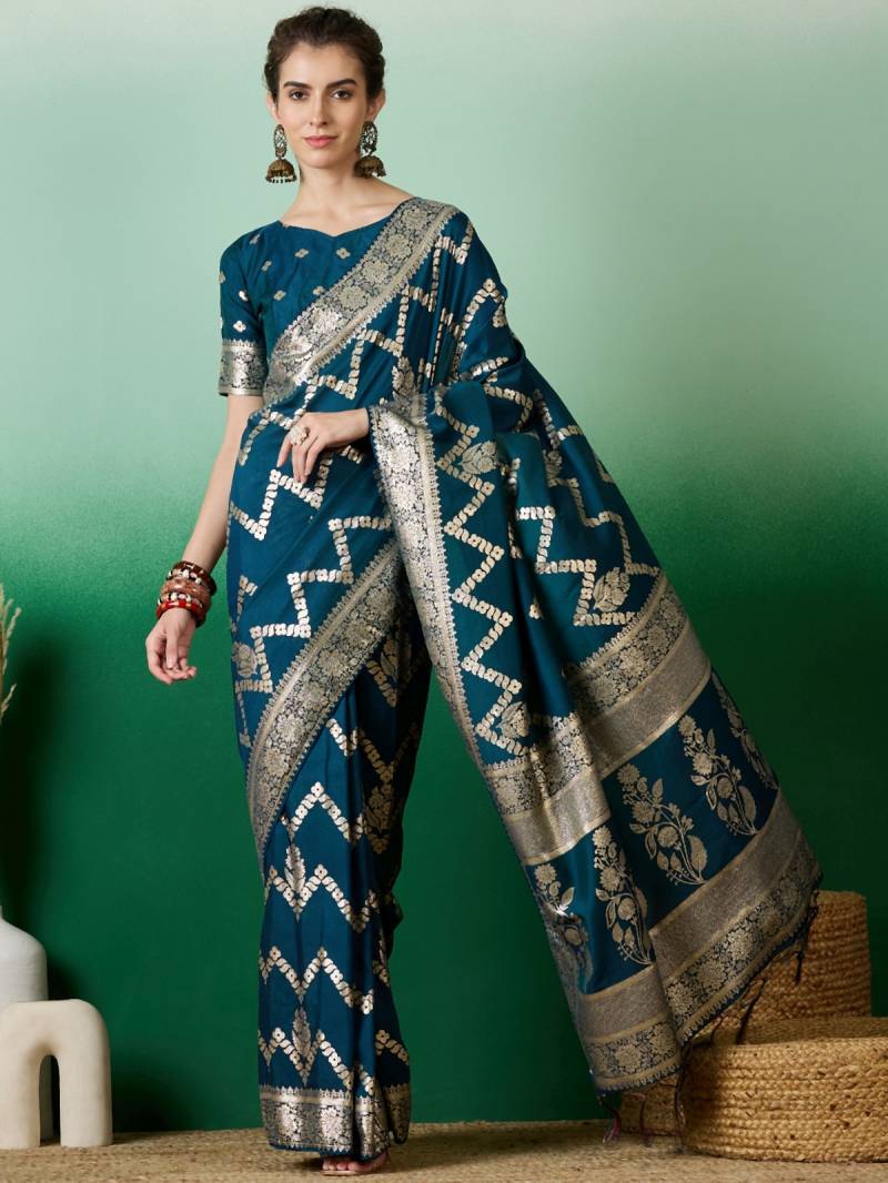 Color Set 8219 Wedding Wear Cotton Saree Collection