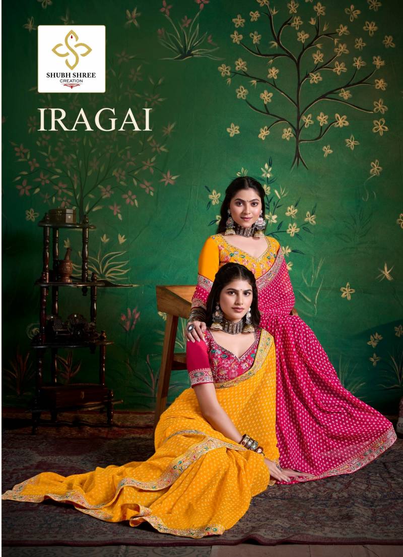 Shubh Shree Iragai Designer Embroidered Saree Collection