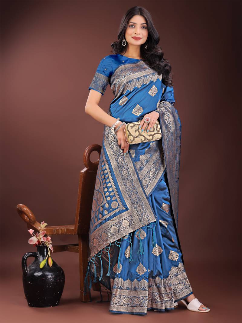 Ast Tana Bana Beautiful Wedding Wear Silk Saree Collection