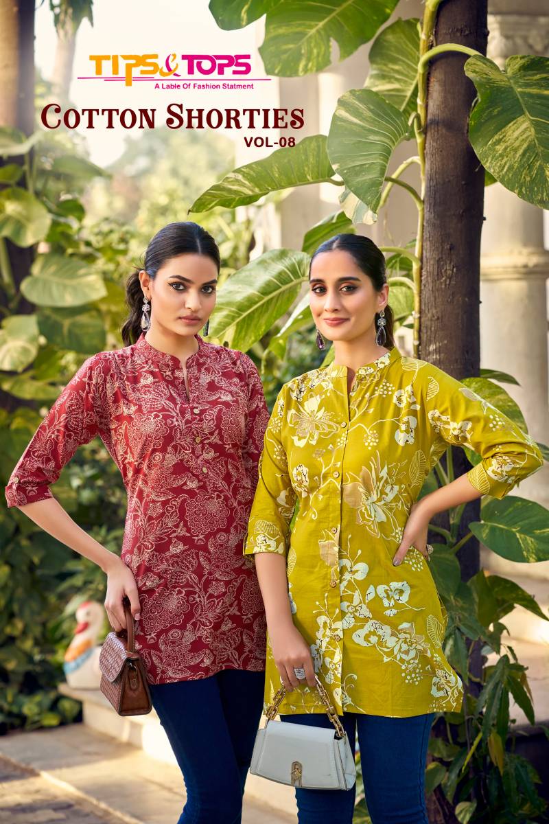Tips And Tops Cotton Shorties Vol 8 Stylish Top Collection