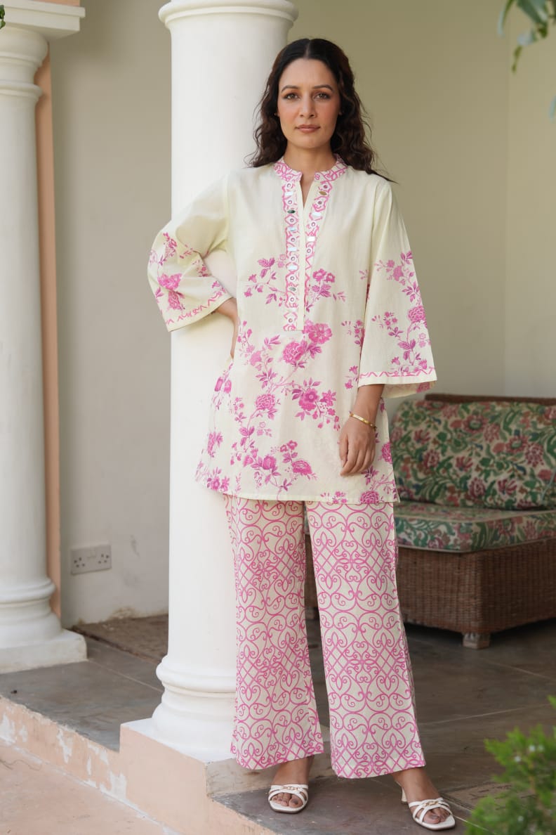 Tanyaa P 318 Cotton Handwork Co Ord Set Collection