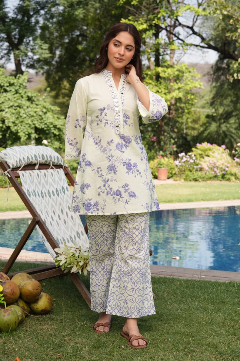 Tanyaa P 316 Cotton With Handwork Co Ord Set Collection