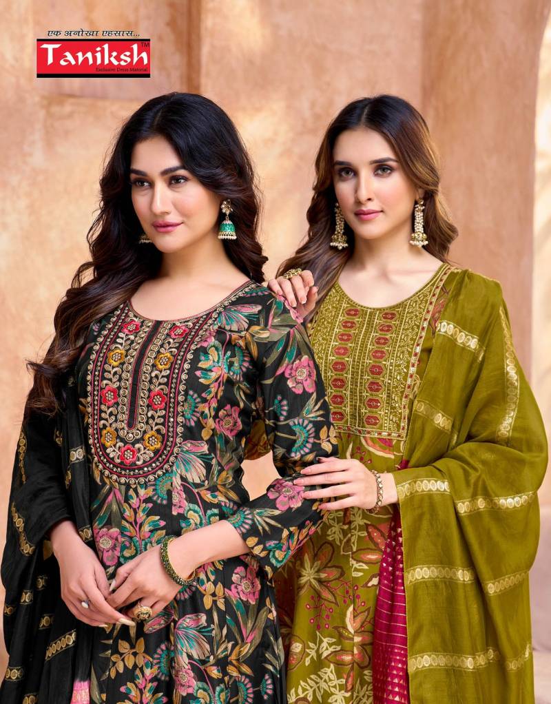 Taniksh Sama Vol 2 Vertical Printed Kurti Bottom With Dupatta