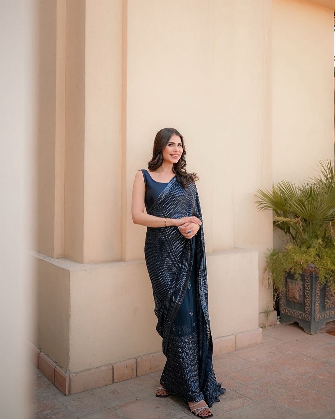 NC Designer Bollywood Style Embroidery Sequence Saree Collection