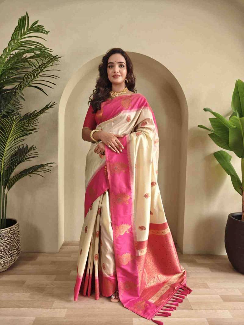 Kc 3099 Traditional Wear Banarasi Silk Saree Collection