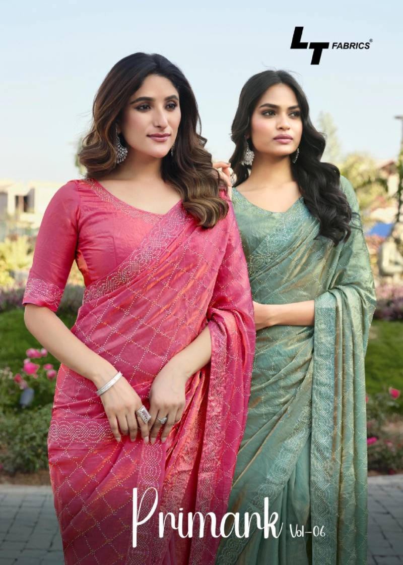 Kashvi Primark Vol 6 Malai Silk Swarovski Designer Saree