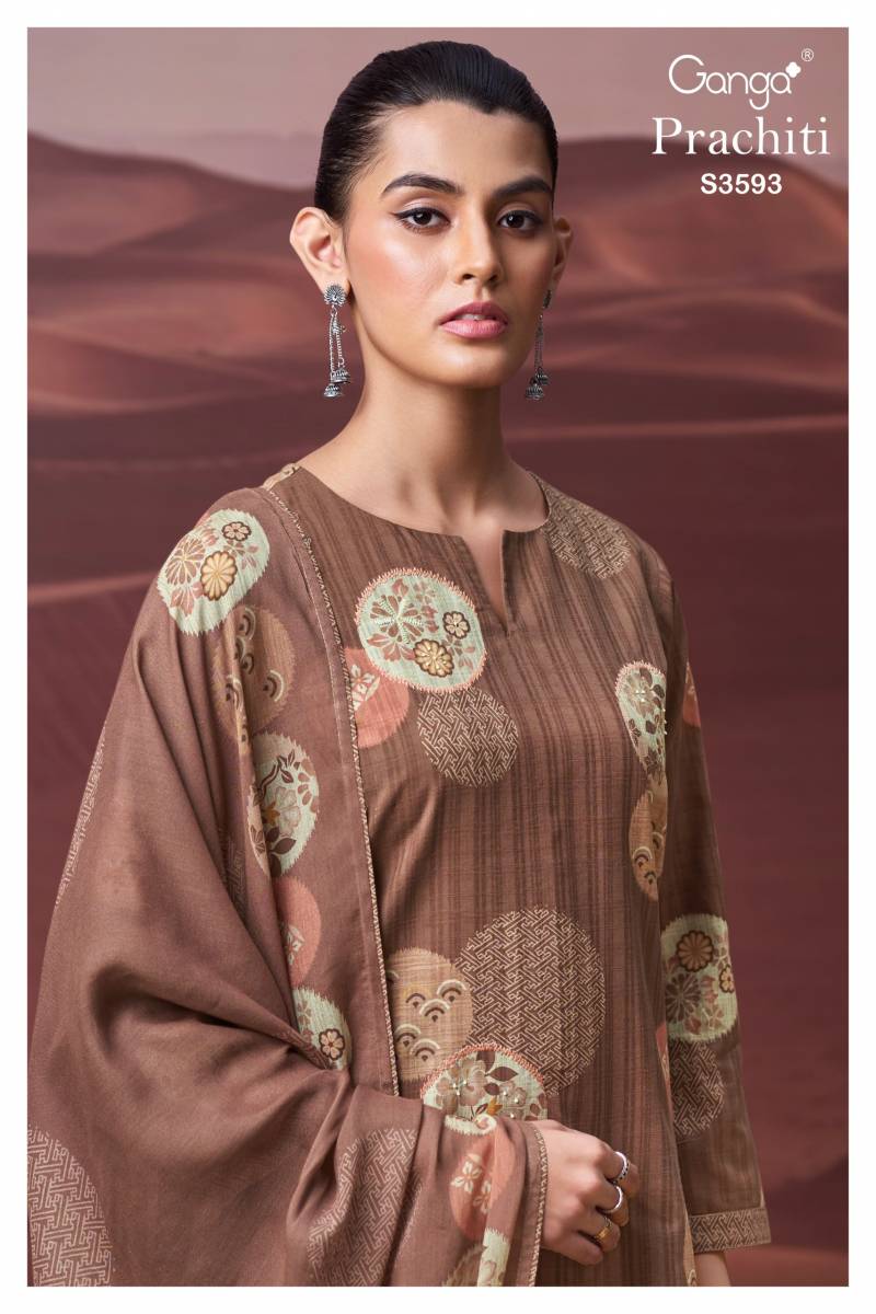Ganga Prachiti Cotton Printed Salwar Suit Collection