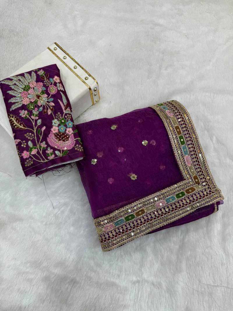 Vt 712 T Embroidered Party Wear Saree Collection