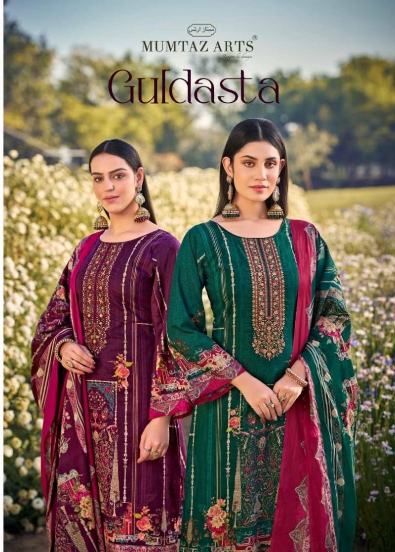 Mumtaz Guldasta Cotton Printed Dress Material Collection