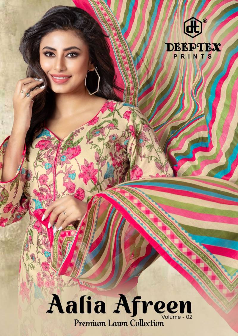 Deeptex Aalia Afreen Vol 2 Printed Dress Material Collection