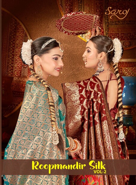 Saroj Roopmandir Silk Vol 2 Wedding Wear Silk Saree Collection