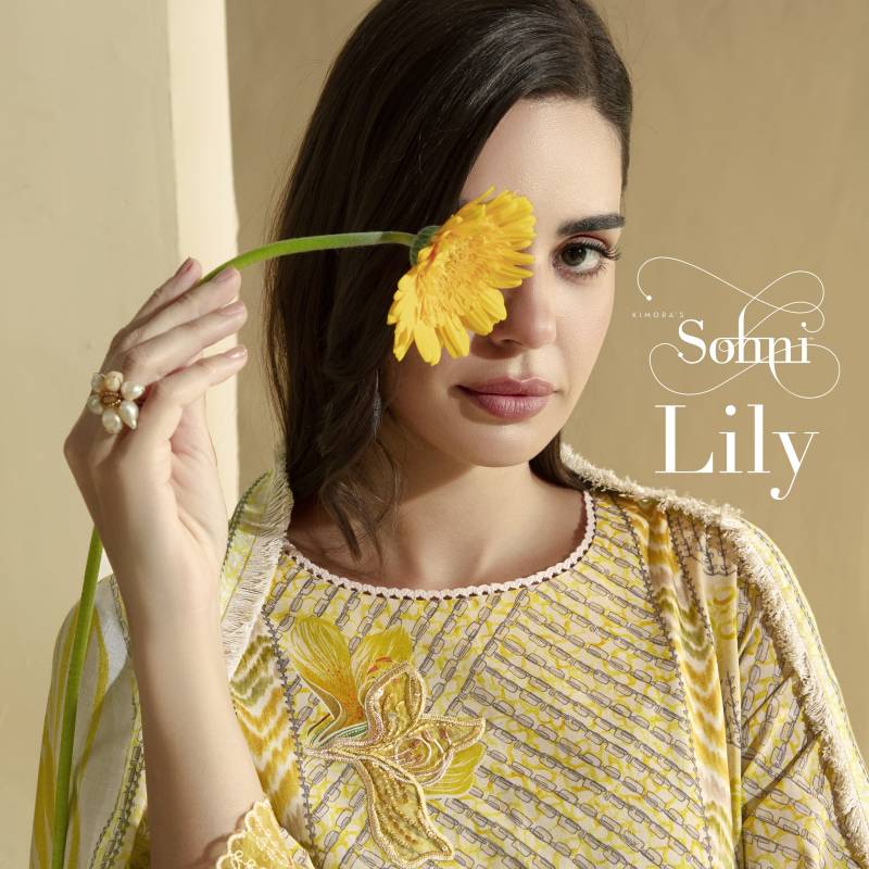 Kimora Sohni Lily Lawn Cotton Printed Salwar Suits Collection
