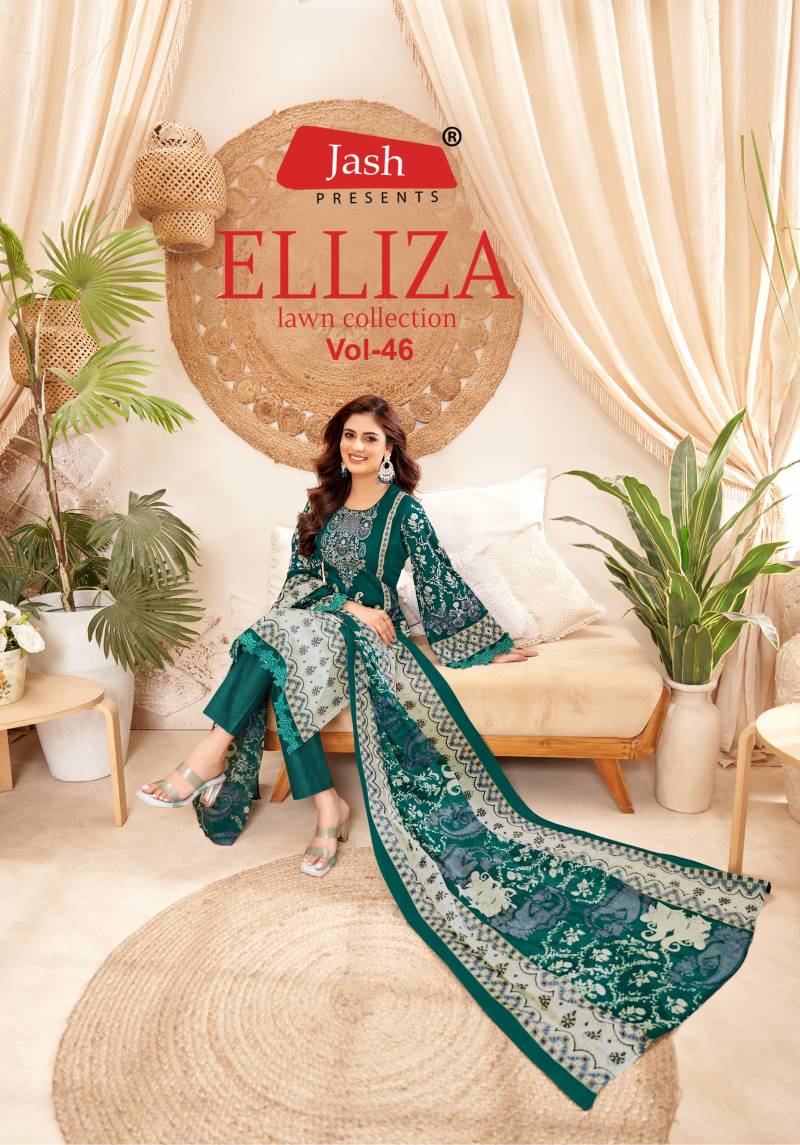 Jash Elliza Vol 46 Cotton Dress Material Collection